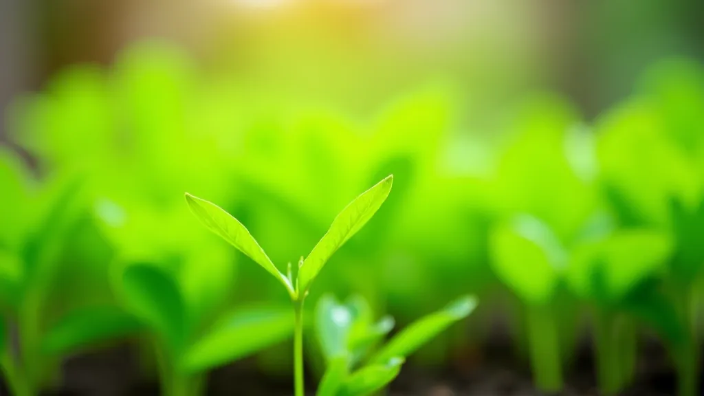 Healthy green vegetable plants in garden with no visible pest damage, natural setting